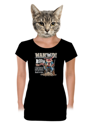 dámske tričko s lemom