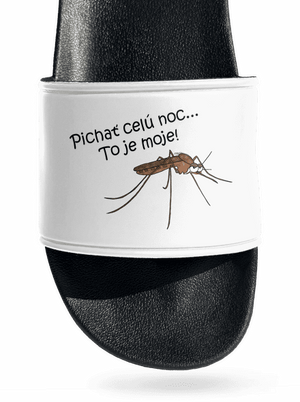 Komár s výdržou šľapky White