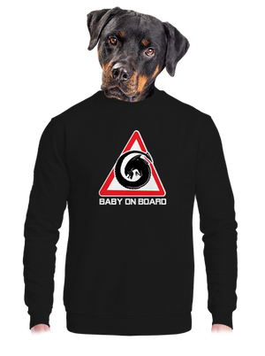 unisex mikina bez kapucne