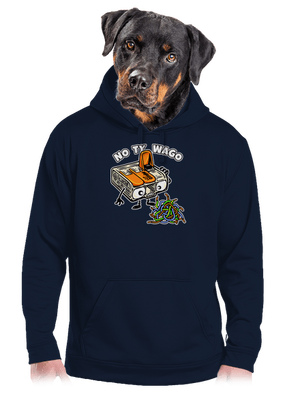 Wago svorka pánska mikina klokanka Navy