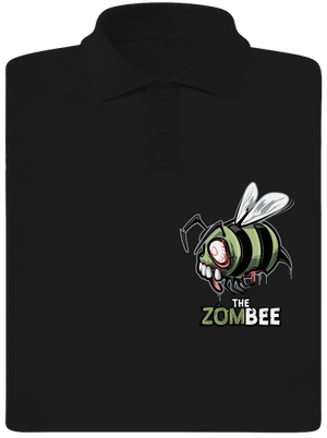 ZomBee pánska polokošeľa Black