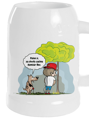 Pán pes polliter White