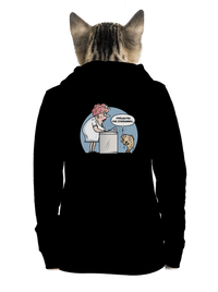 dámska mikina na zips