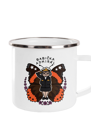 Babička admirál plecháčik White