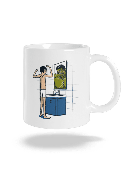 Hulk klasický hrnček White