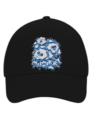 Ľadové mimikry šiltovka baseballka Black