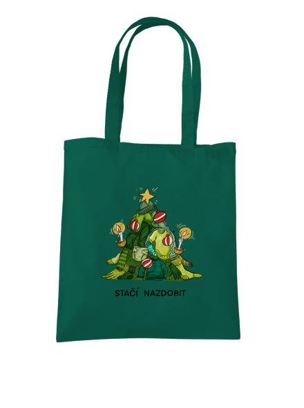 Stačí nazdobiť taška Bottle Green WM