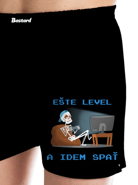 Ešte level pánske trenky Black