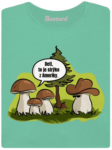 Strýko z Ameriky dámske tričko prémium Mint Mal