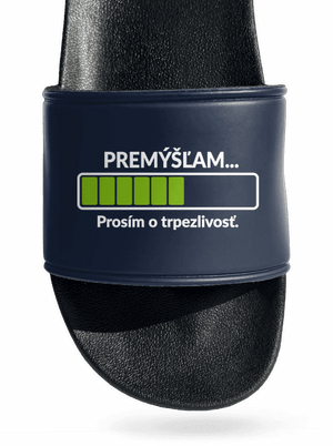 Premýšľam šľapky Navy