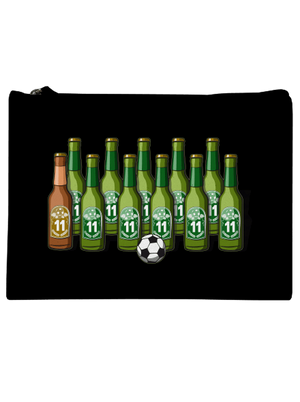 Futbalová jedenástka taštička Black