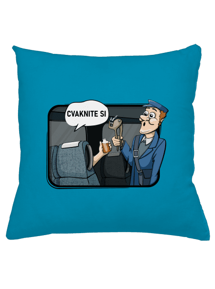 Cvaknite si vankúš Blue Turquoise