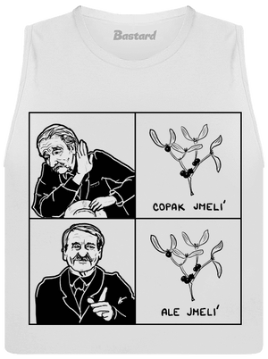 Cimrman: Copak jmelí dámske tielko voľné White