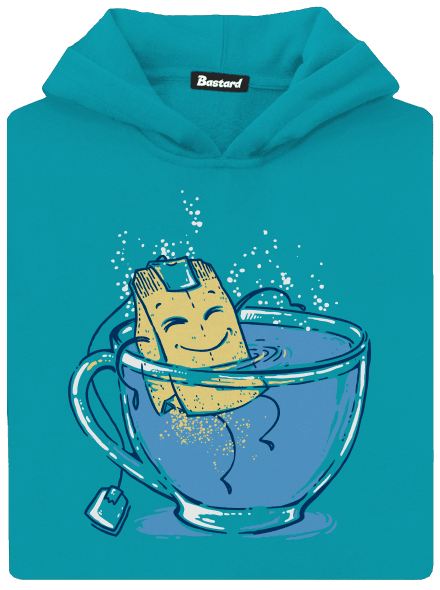 Relax detská mikina klokanka Hawaiian Blue