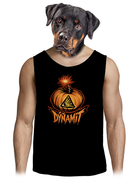 Dýňamit pánske tielko Black