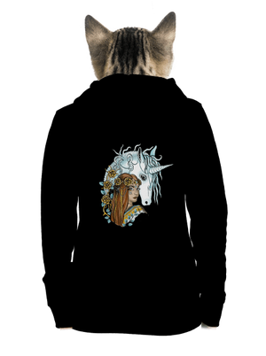 dámska mikina na zips