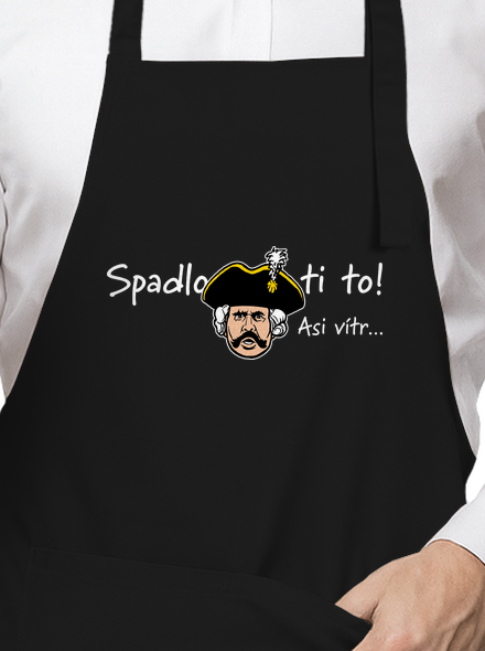 Spadlo ti to zástera Black