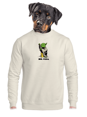 unisex mikina bez kapucne