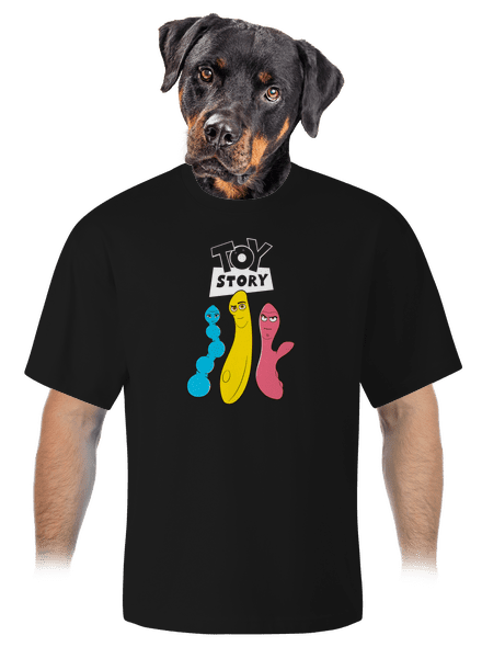 Príbeh hračiek unisex tričko oversized Black