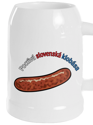 Poctivá buchta a klobása polliter White