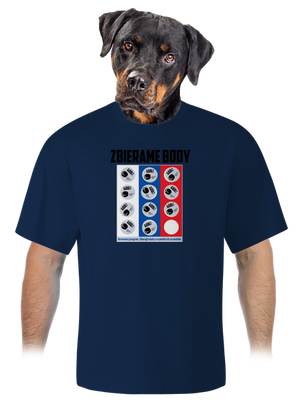 unisex tričko oversized