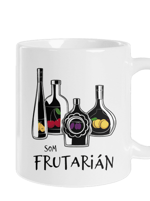 Frutarián klasický hrnček White