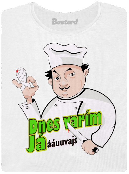 Dnes varím ja dámske tričko s lemom White