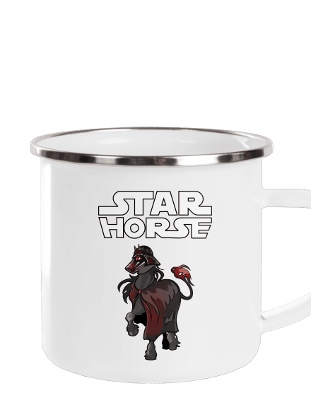 Star horse plecháčik White