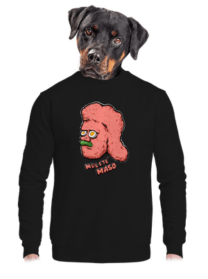 unisex mikina bez kapucne