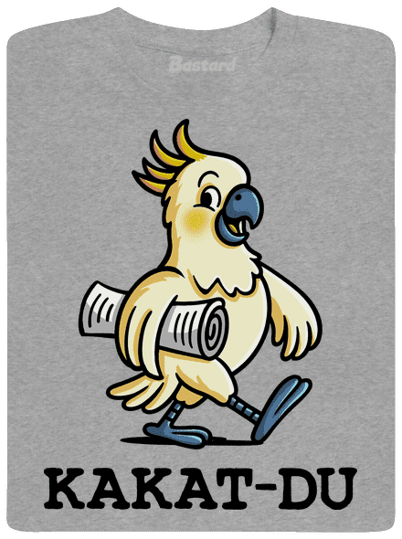 Kakat-du pánske tričko Sport Grey