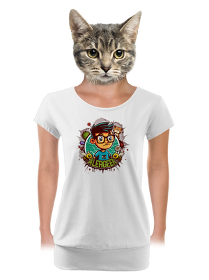 dámske tričko s lemom