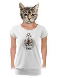 dámske tričko s lemom