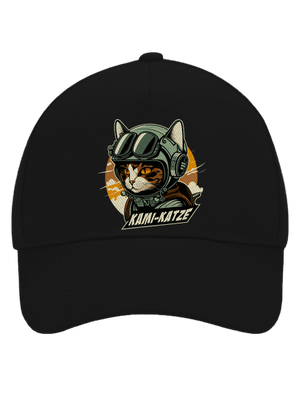 Kami-Katze šiltovka baseballka Black