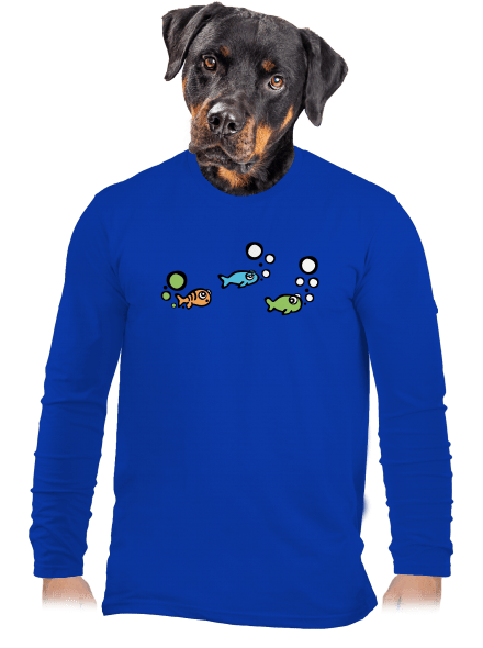 Nehoda pánske dlhý rukáv Royal Blue