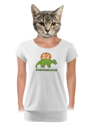 dámske tričko s lemom