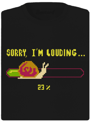 Louding dámske športové tričko Black