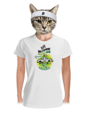 Rallysprint 2030 dámske športové tričko White