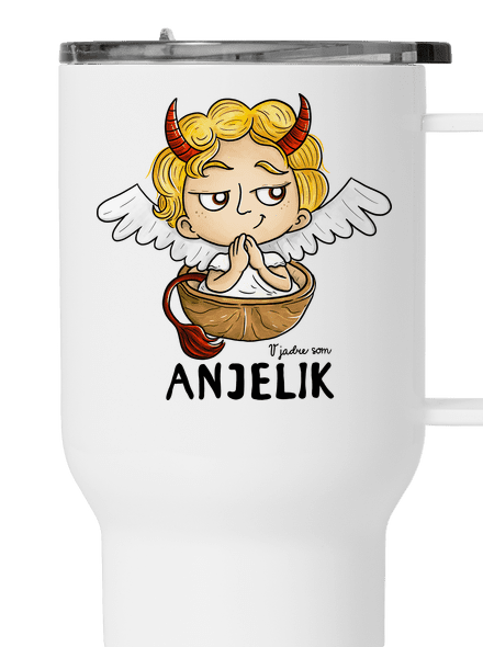 Anjelik termohrnček White