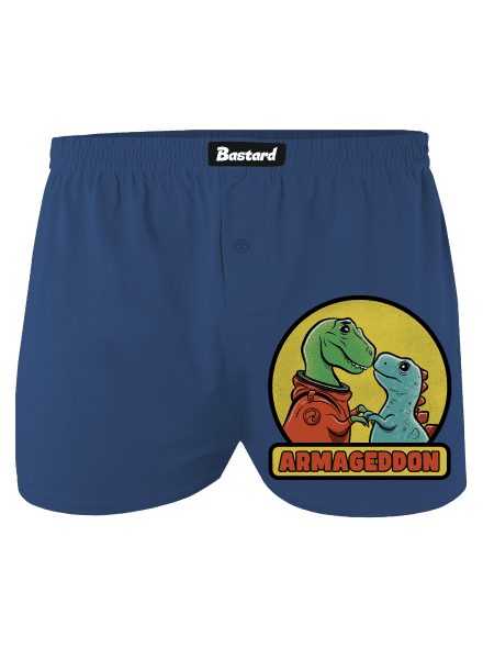 Armageddon pánske trenky Blue