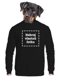 unisex mikina bez kapucne