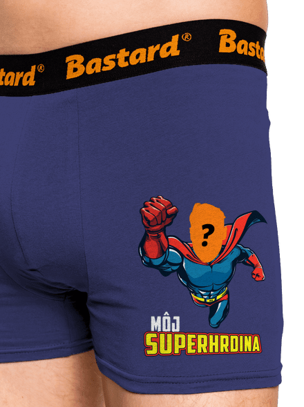 Môj superhrdina boxerky Blue Navy