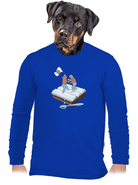 Polárna expedícia pánske dlhý rukáv Royal Blue