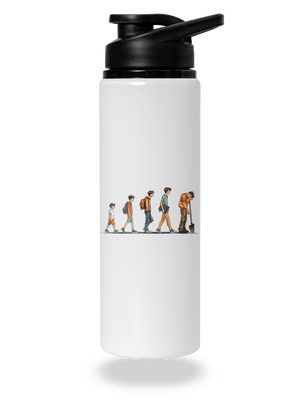 Evolúcia študenta flaša na vodu White