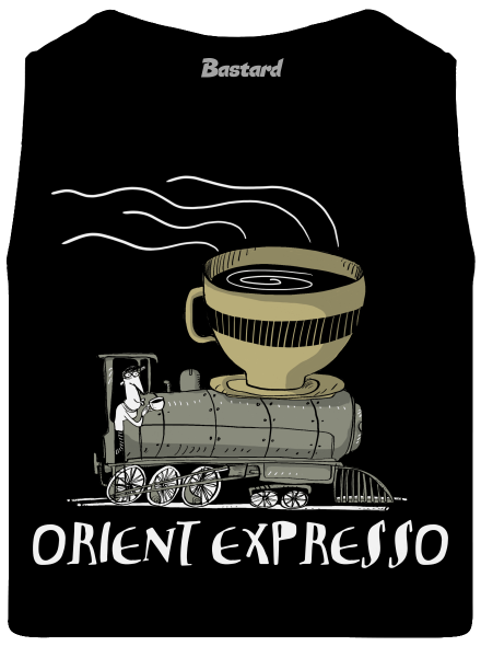 Orient expresso pánske tielko Black
