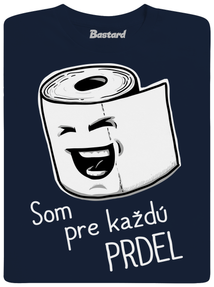 Prdel pánske tričko Navy