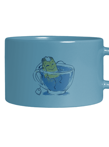 Relax hrnček makronka Blue Macaron