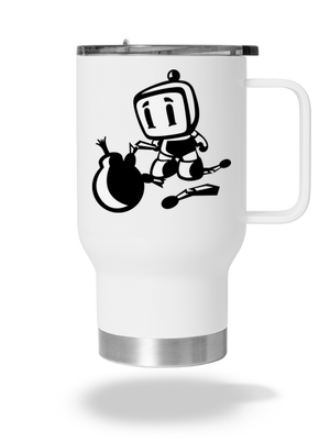 Bomberman termohrnček White