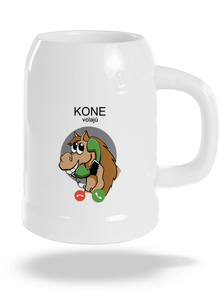 Kone volajú polliter White
