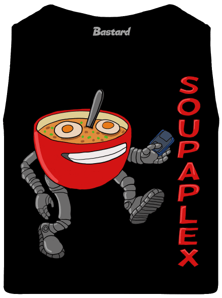 Soupaplex pánske tielko Black