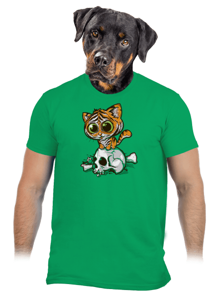 Tigrík pánske tričko Kelly Green